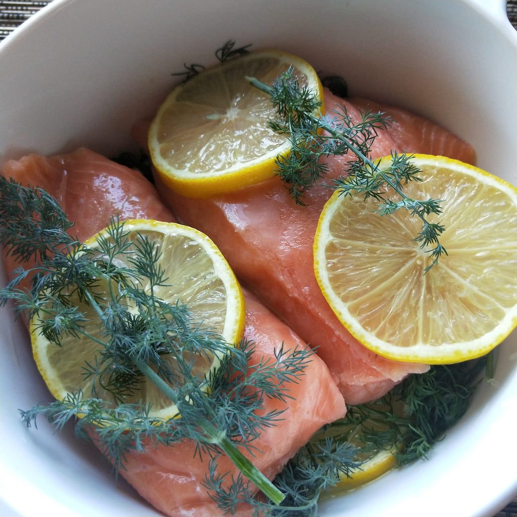Perfectly Baked Salmon with Dill and Lemon