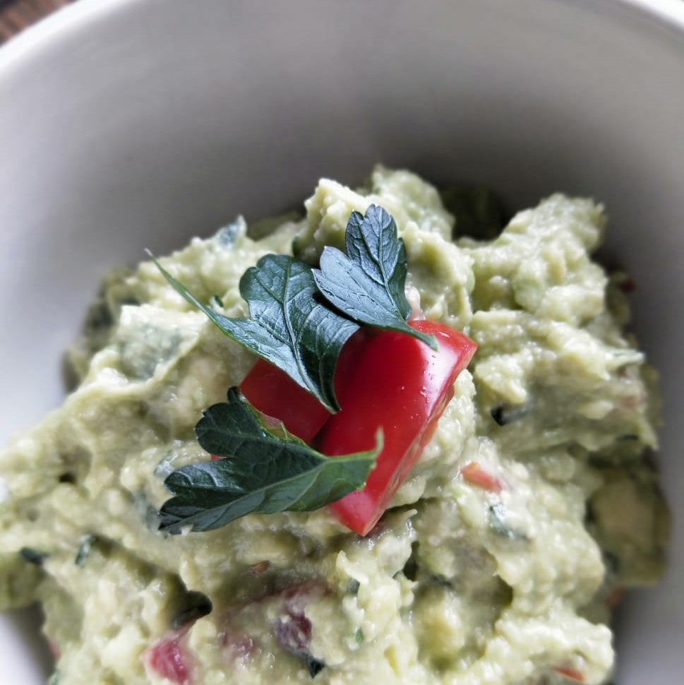Parsley and Lime Guacamole