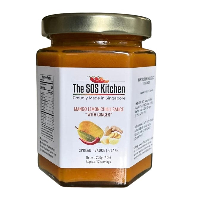 Mango Lemon Chilli Sauce with Ginger | The SOS Kitchen